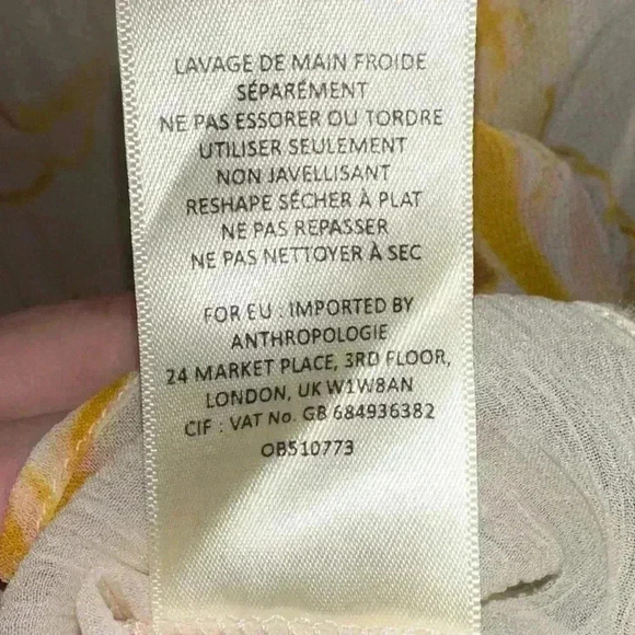 Anthropologie HD in Paris Joselyn Cami Flowy Tank Top | Women’s M Easter - Picture 9 of 9